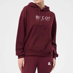 Détaillant personnalisé Ensemble de survêtements d'hiver 100% coton épais à séchage rapide et respirant pour femmes - Product Image 6