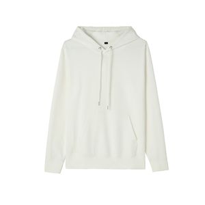 Logo OEM personnalisé hommes femmes unisexe confortable coton polyester uni couleur unie pull décontracté sweat à capuche sweat à capuche - Product Image 3