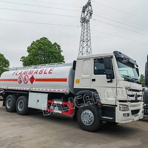 Camion citerne à carburant diesel Sinotruk Howo 20 mètres cubes 6X4 à prix avantageux, camion citerne à huile à vendre - Product Image 3