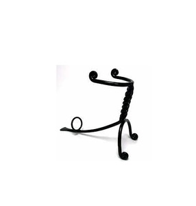 Nouveau support de support de corne à boire en métal design avec revêtement noir support de support de viking en métal élégant populaire - Product Image 5