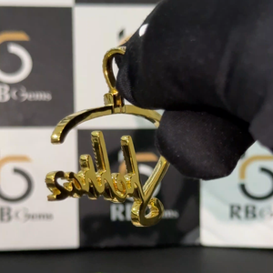 จี้เพชรโมอิสซาไนต์ทรงเหลี่ยมแบบฝังขอบ ชุบทองคำขาว 925 แท้ พร้อมใบรับรอง IGI สำหรับงานปาร์ตี้ - Product Image 5