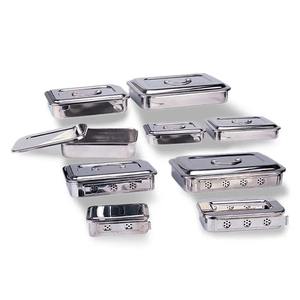 Caja de instrumentos de esterilización de acero inoxidable, alta calidad, para instrumentos quirúrgicos - Product Image 4