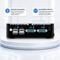 Mini PC Industrial Edge untuk Proyek Peralatan Terhubung, Platform Komputasi Lokal untuk IoT Industri