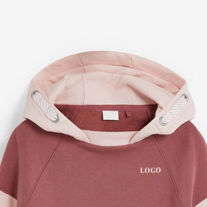 Sudadera con Capucha para Niñas con Diseño de Bloques de Color, Material de Felpa Suave para Invierno, Precio de Fábrica, Corte Ajustado/Extragrande, Sudadera con Capucha 2026 - Product Image 6