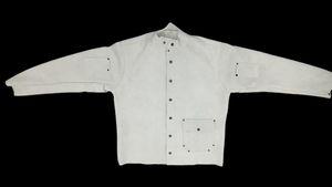 Veste de sécurité pour soudeurs, manches en polyéthylène de qualité supérieure, résistante, antistatique, protection contre les vapeurs, coutures soudées - Product Image 4