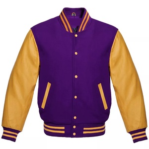 OEM de personalización de fábrica chaqueta de béisbol Letterman Streetwear abrigo bombardero con patrón de estampado bordado abrigo personalizable - Product Image 5