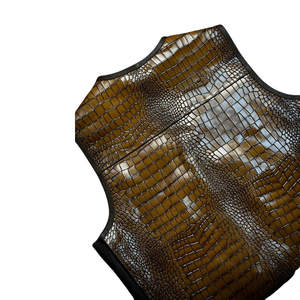 Nouveau prix de gros Gilet de motard en cuir Super Rider de haute qualité unisexe personnalisable pour l'hiver style urbain - Product Image 4