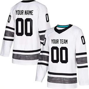 เสื้อเจอร์ซีย์ฮ็อกกี้น้ำแข็งแขนยาวเสื้อฮอกกี้น้ำแข็งสไตล์ที่แตกต่าง - Product Image 5