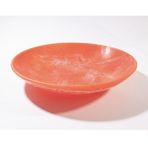 Wholesale High Quality <b>Large</b> Resin Serving <b>Bowl</b> for Fruits Home Hotel Kitchenware White Swirl Marble Taxture Resin Salad <b>Bowls</b> - Product Image 1