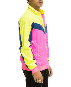 Men's 100% Polyester Windproof <b>Jacket</b> Casual Athletic Fitness Windbreaker with Waterproof Plus Size Feature for Outdoor <b>Workout</b> - Product Image 3