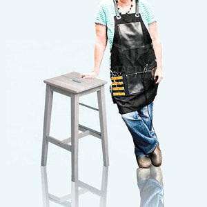 Modern Style Smooth Touch Barber <b>Aprons</b> Soft Fabric Salon Cutting Accessory Breathable Wear Barber <b>Aprons</b> - Product Image 6