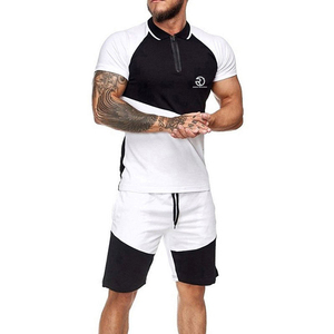 High Quality Men's <b>Short</b> Set Jogging Sets 100% Cotton Customize Your Design and Your Logo Print Plus Size <b>Shorts</b> Set OEM Service - Product Image 4