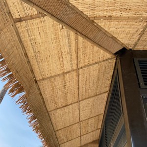 Meilleur prix revêtement mural en feuille de treillis en placage de bambou naturel rouleaux de tapis de tissage durables - Product Image 6