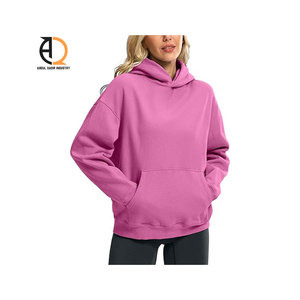 Sudadera con Capucha Extra Grande para Mujer, 80% Poliéster y 20% Algodón, Cómoda - Product Image 3