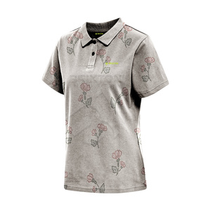 100% algodón para mujer para Polos, Camisetas antiarrugas transpirables con estampado de sublimación personalizado, proveedor mayorista informal OEM - Product Image 3