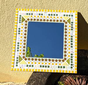 <b>Mosaic</b> <b>mirror</b>, decorative <b>mosaic</b> artwork made by hand. - Product Image 3
