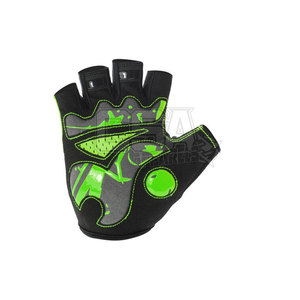 Gants de cyclisme robustes sur mesure à vendre Gants de cyclisme demi-doigts confortables en gros - Product Image 4
