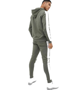 Unisex Plus Size Men's <b>Tracksuit</b> Set Custom Logo Sweat Suits for Adults Breathable Winter Essentials - Product Image 2