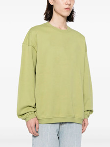 OEM Unisex Color sólido Cuello redondo Sudadera Manga larga Corte suelto Jersey Casual Fleece Top para Otoño Invierno al por mayor - Product Image 3