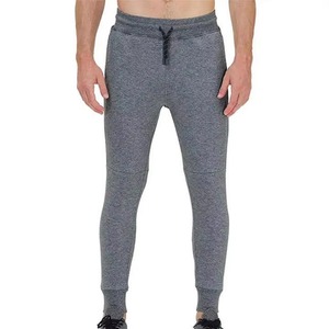 Joggers de corte ajustado de estilo informal para hombre, pantalones de lona elásticos con bolsillos laterales para entrenamientos de gimnasio, ropa de calle de uso diario perfectamente - Product Image 2
