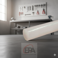 EPA PP-Stab 11mm X 1m Lebensmittelecht UV-Beständig Flammhemmend Konzipiert für Gleichmäßigen Verschleiß & Enge Toleranzen