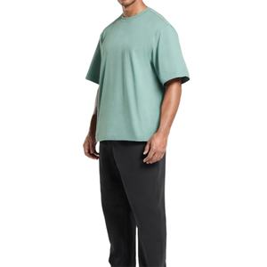 T-Shirt en coton à manches courtes d'été décontracté pour hommes 100% Tricot Coton Sérigraphie Long Caractère Motif Blanc 2026 - Product Image 3