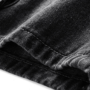 Shorts de Mezclilla de Algodón de Alta Densidad, Tela Premium con Estampado Digital, Shorts de Moda Urbana, Shorts de Mezclilla de Algodón Ecológicos, Tela Suave - Product Image 3