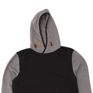 Women's Casual Black Cotton Fleece <b>Pullover</b> Hoodie Breathable <b>Jumper</b> Sweatshirt for Winter Streetwear Top - Product Image 4