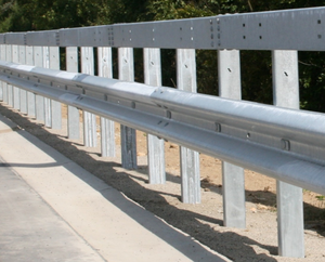 Guardrail prezzi vendite di fabbrica barriera di sicurezza stradale S235JR w trave zincata guardrail autostradale - Product Image 4