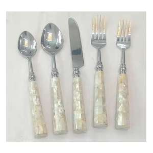 Vaisselle pour événements, dîners, couverts, vente chaude, couverts réutilisables, polis brillants, pour restaurants et hôtels, ensembles de couverts - Product Image 1