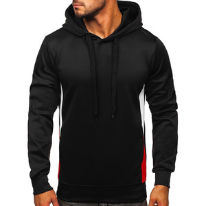 Sudadera pulóver de hombre con estampado personalizado de alta calidad, Sudadera con capucha de lana lisa de tamaño americano con logotipo para hombre - Product Image 6