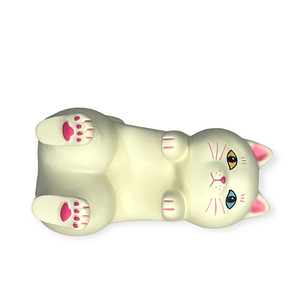 Qualité assurée robuste Durable chat résine Figurine fiable longue durée décoration de la maison élégant Animal artificiel modèle Statue - Product Image 1