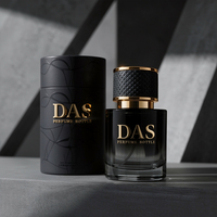 Flacon de parfum personnalisé sur mesure avec estampage à chaud professionnel et emballage cadeau élégant à ouverture angulaire