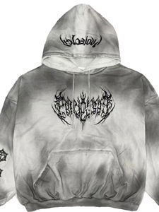 Sudadera con Capucha y Pantalones Deportivos de Invierno, 100% Algodón, Cierre Completo, Largos, Ecológicos, Vintage, Bordados, Servicio OEM, Anti-Pilling, Unisex - Product Image 4