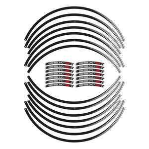 Kit de bande adhésive de jante de roue de 17 pouces Suzuki GSXS 950-1000 accessoires de roue de moto et de VTT compatibles - Product Image 1