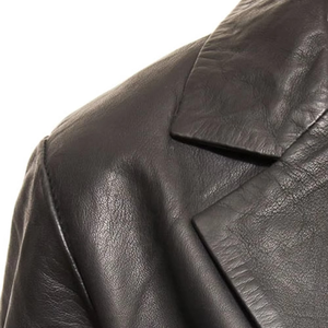 Chaqueta de Cuero para Mujer, Transpirable, de Alta Calidad, Estilo Moderno, Nuevo Modelo, Informal, con Cremallera - Product Image 3