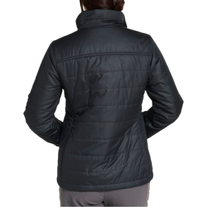 Vente en gros de vestes en duvet d'hiver pour femmes manteaux à bulles couleur unie, respirante, matelassée, respirante et légère, emballable OEM - Product Image 5