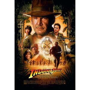 Indiana Jones : Le Royaume du Crâne de Cristal - Techniques d'impression offset pour la graphisme - Product Image 1