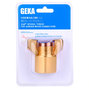 Raccord fileté en laiton GEKA Plus K avec filetage interne de 3/4 po pour connecteurs d'eau de jardin - Product Image 2