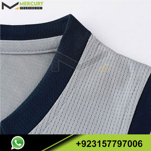 ชุดกีฬาบาสเก็ตบอลของผู้ชายชุดบาสเก็ตบอลแห้งเร็วงานตามสั่ง - Product Image 3