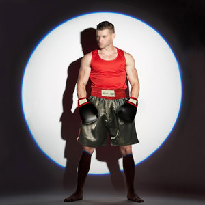 Shorts de boxe pour hommes de haute qualité vêtements d'entraînement Shorts de boxe pour hommes Shorts de boxe robustes pour adultes - Product Image 5