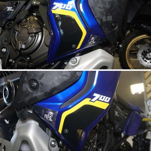 YAMAHA Tenere 700 World RAID เข้ากันได้กับ3D ป้องกัน deflectors สติกเกอร์รถจักรยานยนต์ - Product Image 2