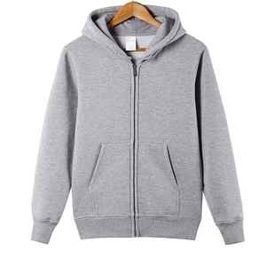 Sweat à capuche en coton 100% pour hommes avec logo sport épais en polaire personnalisé avec fermeture à glissière Plus France Terry - Product Image 6