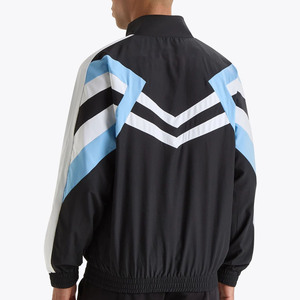 Chaqueta ligera e impermeable con cuello levantado para hombre, cortavientos transpirable, chaqueta de colores contrastantes personalizada para hombre - Product Image 2