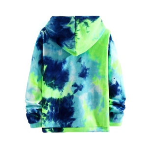 Sudadera con Capucha Unisex Bordada Transpirable de Invierno al por Mayor, Estilo Urbano, Talla Grande, Hombros Caídos, Informal para Hombre, Tie-dye - Product Image 2