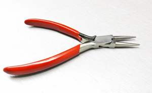 Pince à nez rond professionnelle ligne mince fabrication de bijoux fil travail perles artisanat et passe-temps. Fabriqué par Zarnab Surgical - Product Image 4