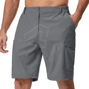 Vente en gros personnalisée Summer Slim Fit Short cargo pour homme en coton multi-poches Fashion Casual Shorts - Product Image 6