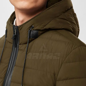 Veste matelassée pliable avec rangement facile et construction légère Veste d'hiver matelassée tout usage avec noyau intérieur chaud - Product Image 5