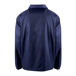 Chaqueta cortavientos para hombre de calle alta con capucha y logotipo personalizado de colores sólidos, transpirable, respetuoso con el medio ambiente, Invierno - Product Image 4