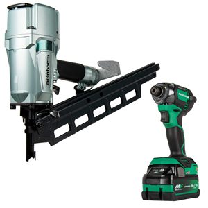 Clavadora Neumática de 3-1/4 Pulgadas con Atornillador de Impacto de Triple Martillo de 18V, Soporte OEM Personalizable - Product Image 6